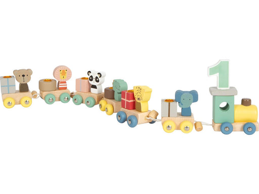 Small Foot - Wooden Birthday Train with Animals