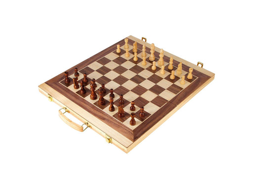 Small Foot - Wooden Chess Set and Backgammon