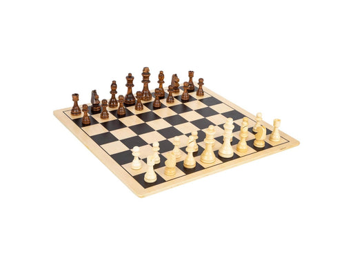 Small Foot - Wooden Chess and Checkers XL