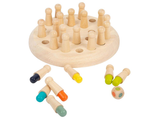 Small Foot - Wooden Color Memo Game