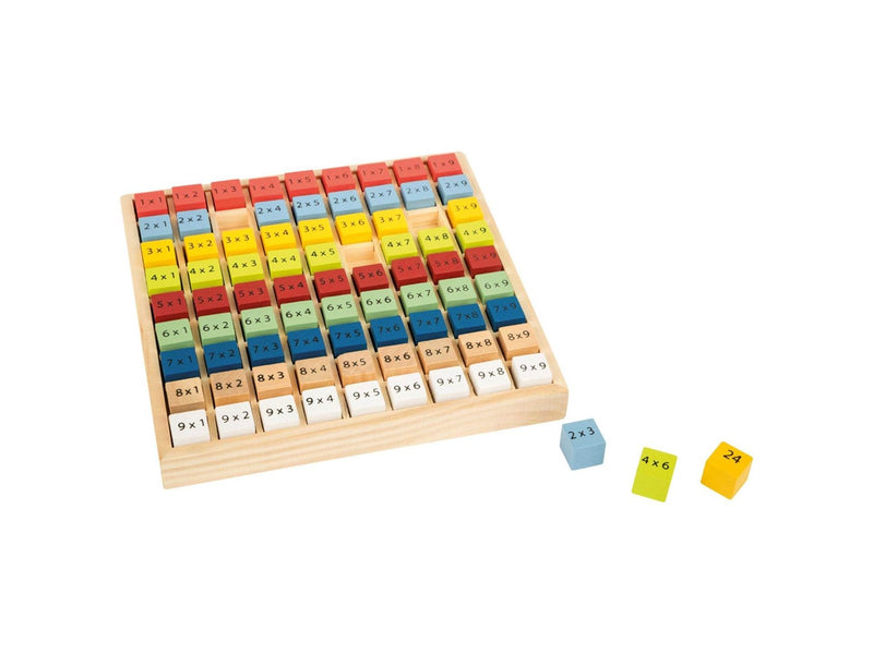 Small Foot - Wooden Counting Times Color 82dlg.