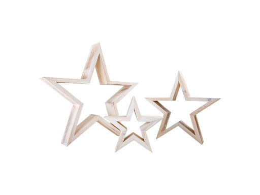 Small Foot - Wooden Decorative Stars 3pcs.