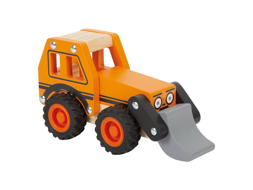 Small Foot - Wooden Excavator Orange