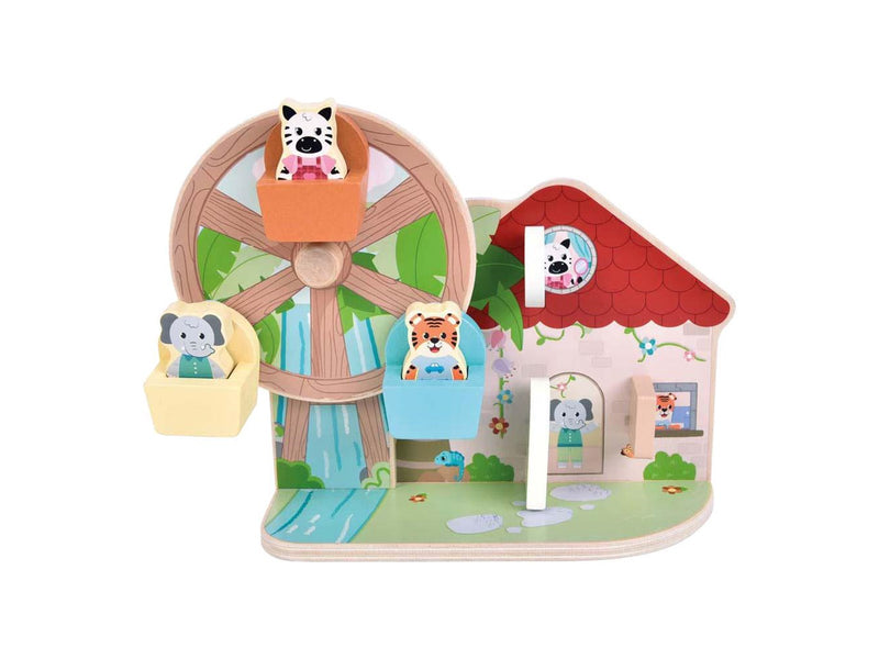 Small Foot - Wooden Ferris Wheel FSC Jungle Friends