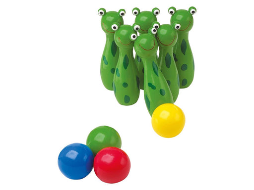Small Foot - Wooden Frog Bowling Throwing Game 10