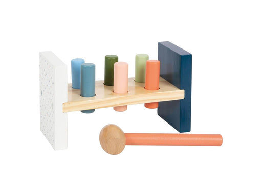 Small Foot - Wooden Hammer Bench Arctic 8 pcs.
