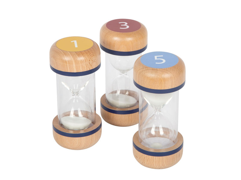 Small Foot - Wooden Hourglasses - 3-piece