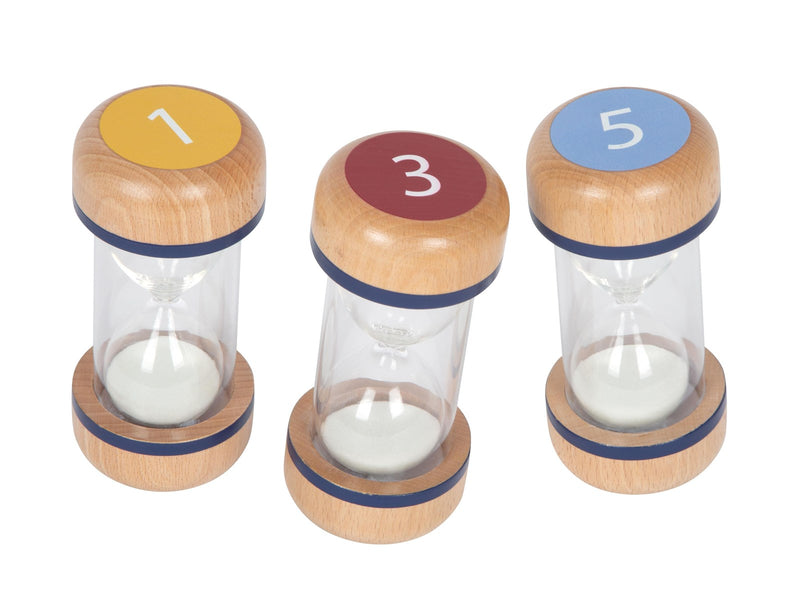 Small Foot - Wooden Hourglasses - 3-piece