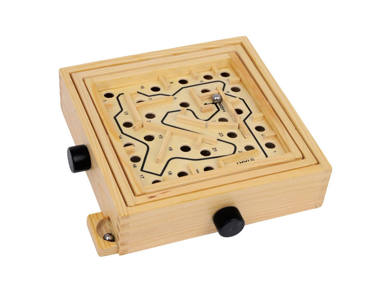 Small Foot - Wooden Labyrinth Marble Game