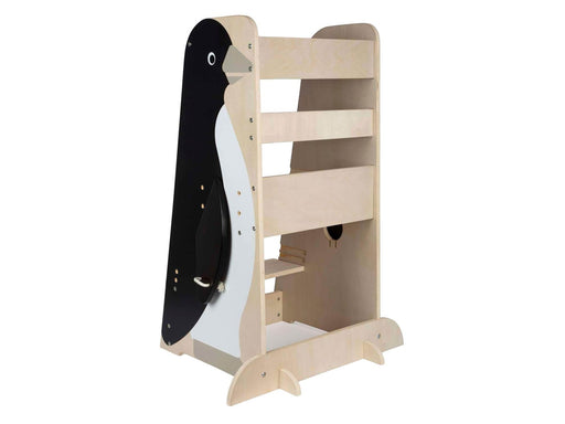 Small Foot - Wooden Learning Tower Penguin Wild Life 92cm
