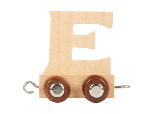 Small Foot - Wooden Letter Train - E - 12 pieces