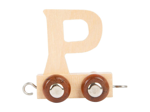 Small Foot - Wooden Letter Train - P - 12 pieces