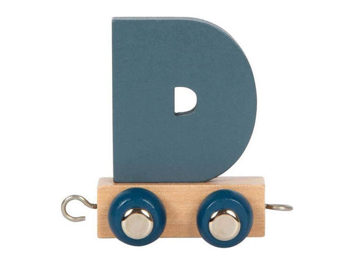 Small Foot - Wooden Letter Train Polar - D
