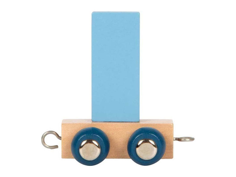 Small Foot - Wooden Letter Train Polar - I
