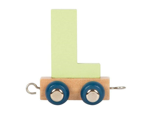 Small Foot - Wooden Letter Train Polar - L