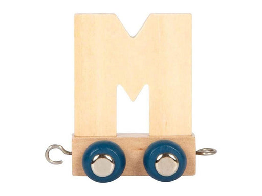 Small Foot - Wooden Letter Train Polar - M