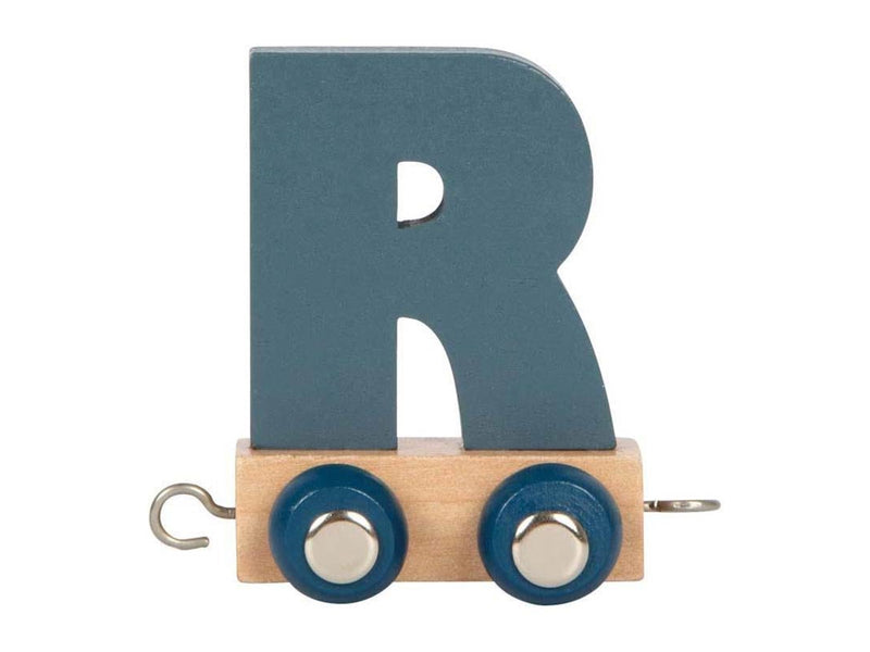 Small Foot - Wooden Letter Train Polar - R
