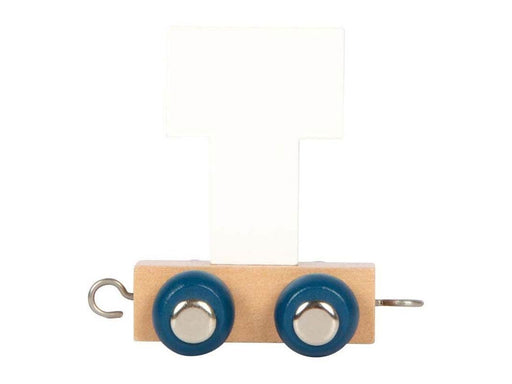 Small Foot - Wooden Letter Train Polar - T