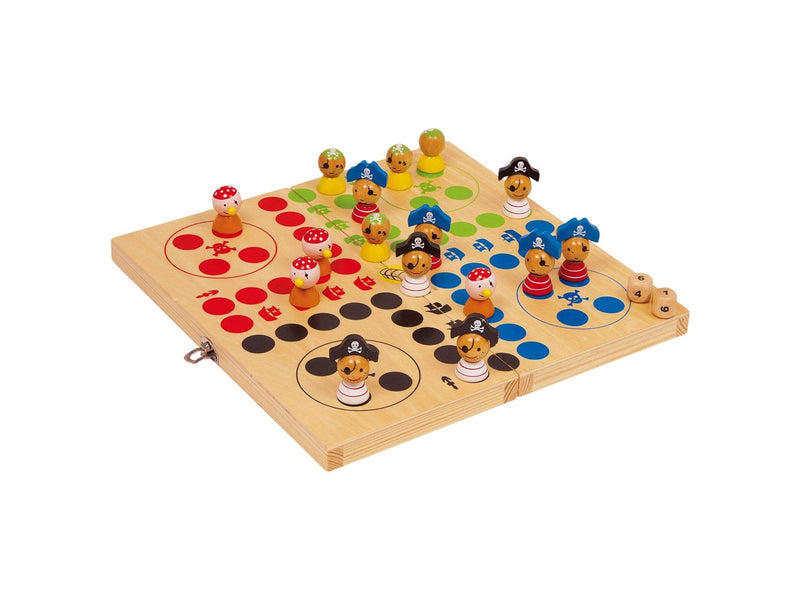 Small Foot Wooden Ludo Pirate Island
