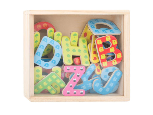 Small Foot - Wooden Magnetic Letters Color 37dlg.