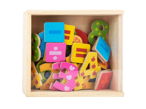 Small Foot - Wooden Magnetic Numbers Color. 37pcs.