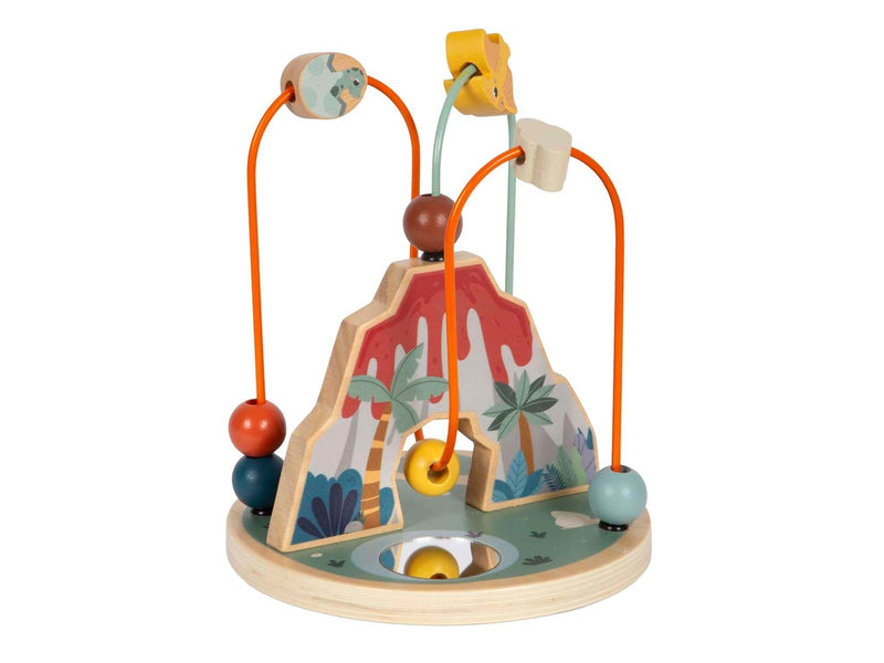 Small Foot - Wooden Motor Skills Spiral Volcano and Dino