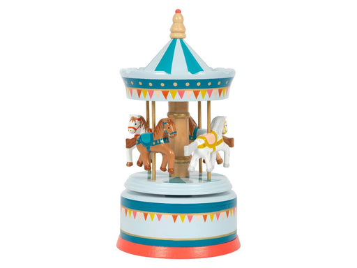 Small Foot - Wooden Music Box Carousel