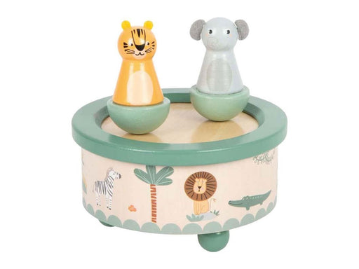 Small Foot - Wooden Music Box Safari FSC