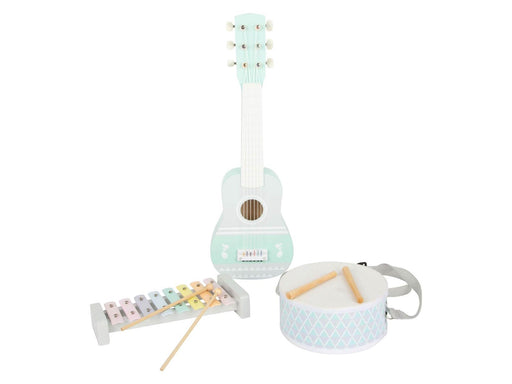 Small Foot - Wooden Musical Instrument Set Pastel.7 pcs.