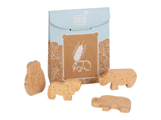Small Foot - Wooden Play Food Animals Crackers 8d