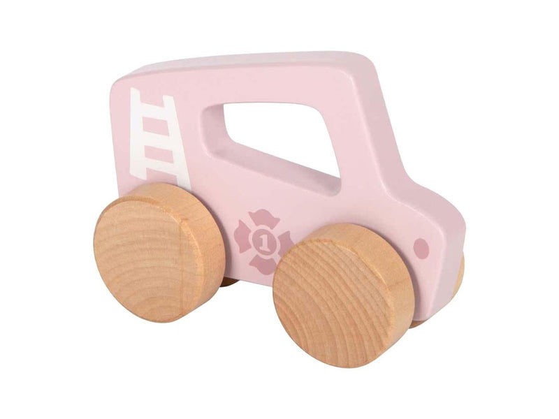Small Foot - Wooden Push Car Pink