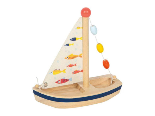 Small Foot - Wooden Sailing Boat Pacific Ocean