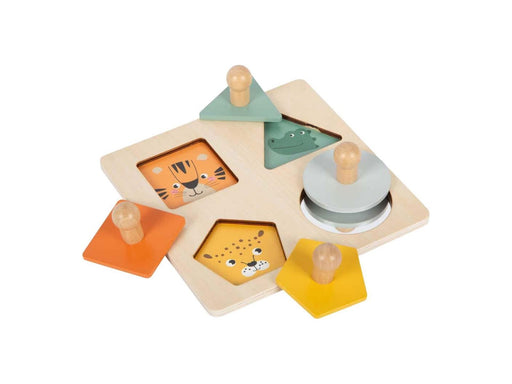 Small Foot - Wooden Shapes Montessori Puzzle FSC