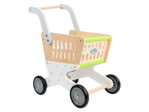 Small Foot - Wooden Shopping Cart Supermarket