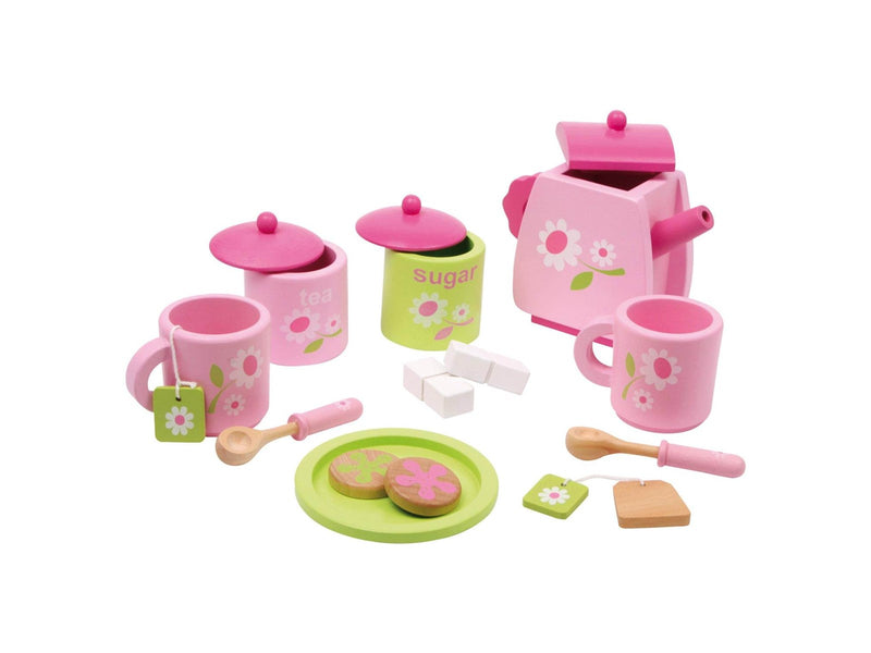 Small Foot - Wooden Tea Set 17 pcs.