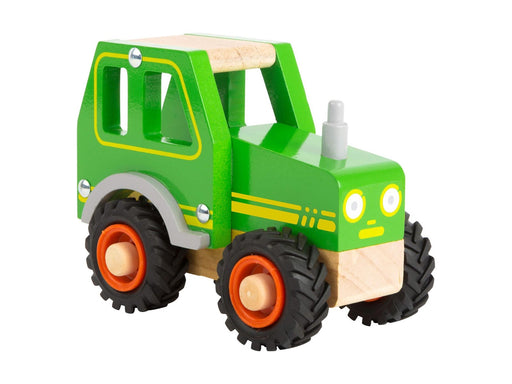 Small Foot - Wooden Tractor Green