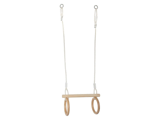 Small Foot - Wooden Trapeze with Gymnastic Rings