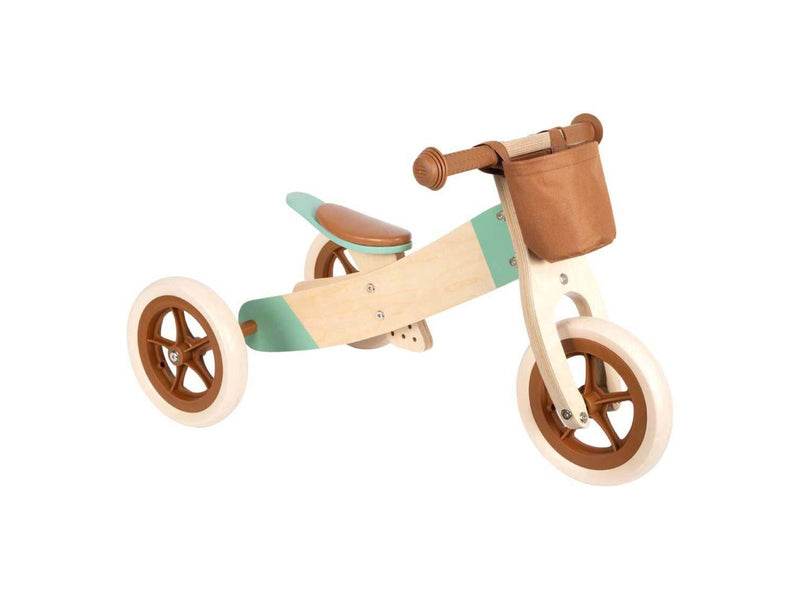 Small Foot - Wooden Tricycle Trike Caramel Brown
