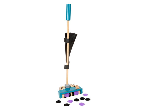 Small Foot - Wooden Vacuum Cleaner with Colored Velcro Dots 12dlg.