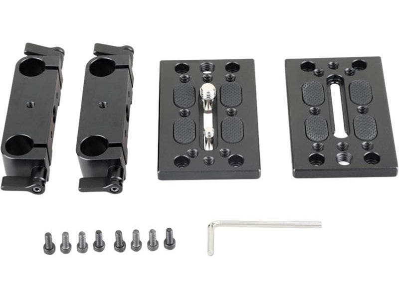 SmallRig 1798 Baseplate w/ Dual 15mm Rod Clamp