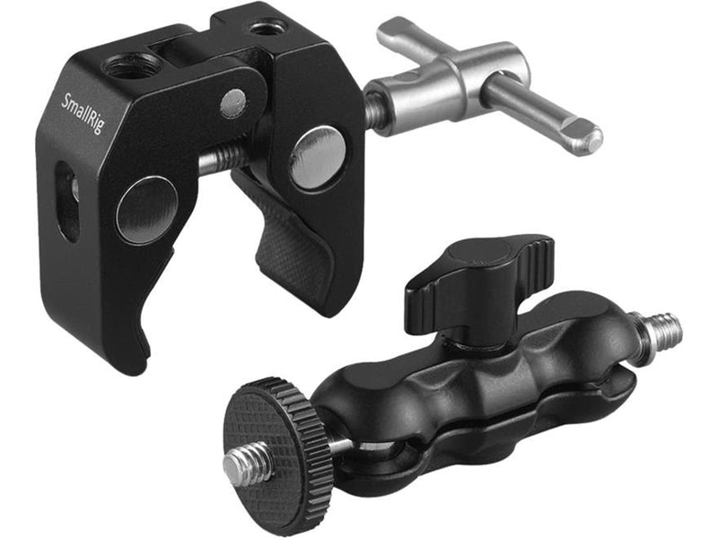 SmallRig 2164 Multi-functional Crab-Shaped Clamp w/ Ballhead Magic Arm