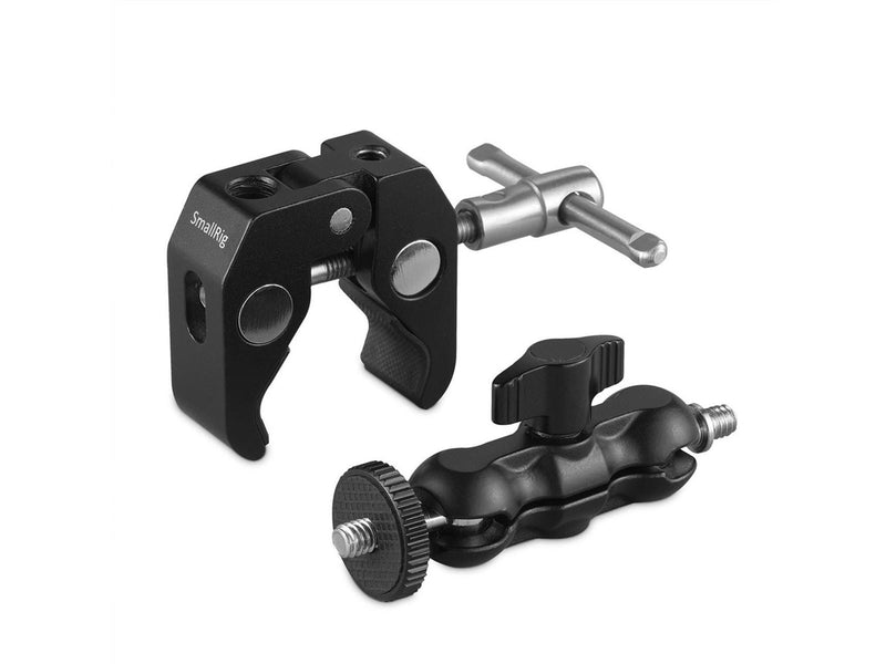 SmallRig 2164 Multi-functional Crab-Shaped Clamp w/ Ballhead Magic Arm