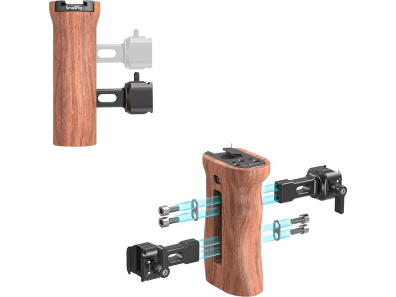 SmallRig 2187 SIDE HANDLE WOODEN NATO