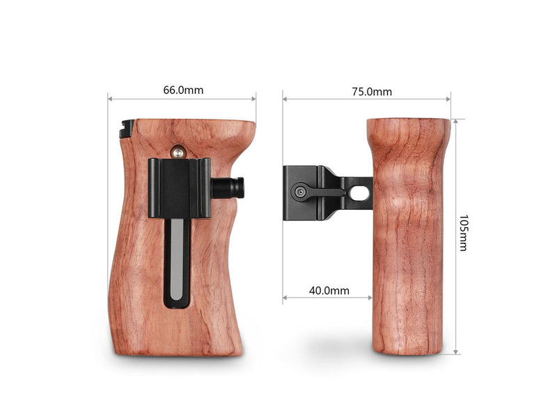 SmallRig 2187 SIDE HANDLE WOODEN NATO