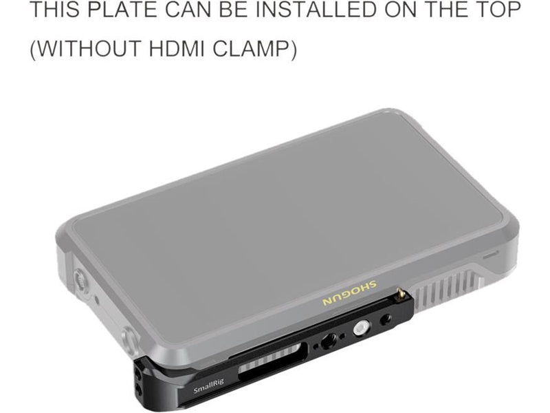 SmallRig 2487 Mount Plate & HDMI Cl for Shogun 7