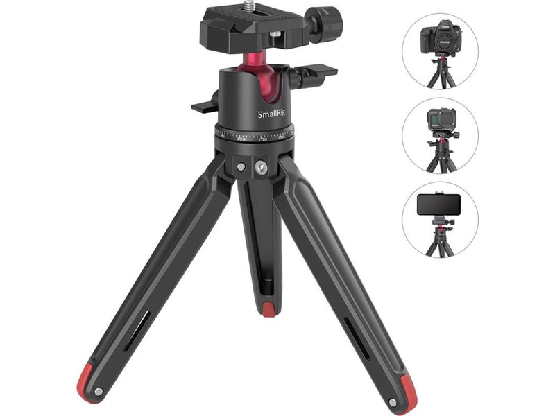 SmallRig 2664 Tabletop Minitripod with Panoramic Ballhead