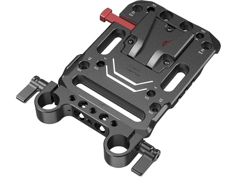 SmallRig 3016 Battery Plate V-Mount w Rod Clamp