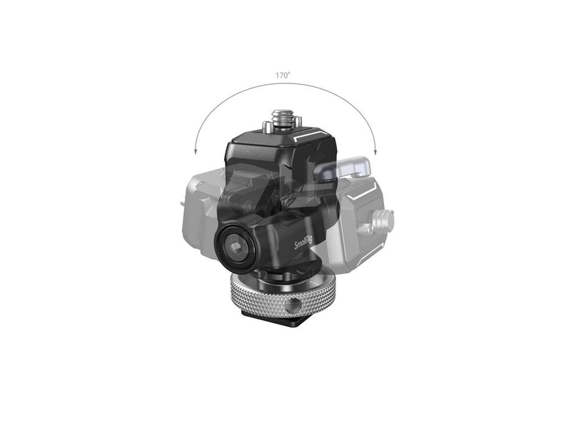 SmallRig 3514 Drop-in HawkLock Mini Quick Release Monitor Mount with Cold Shoe