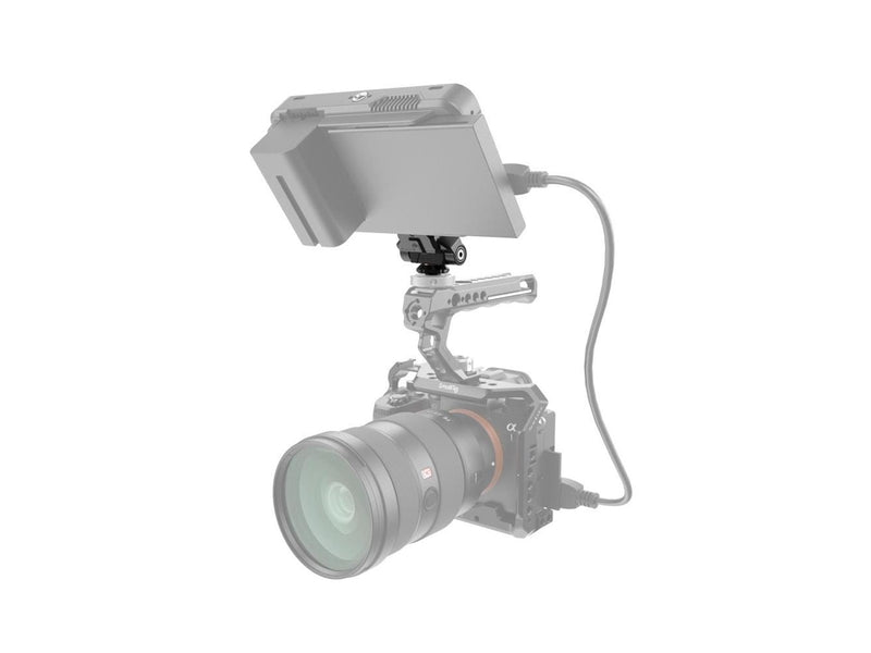 SmallRig 3514 Drop-in HawkLock Mini Quick Release Monitor Mount with Cold Shoe