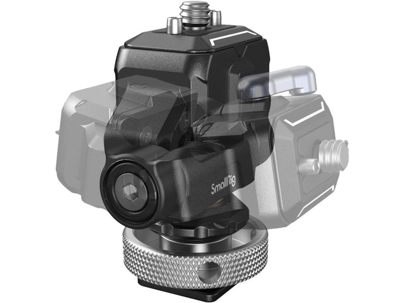 SmallRig 3514 Drop-in HawkLock Mini Quick Release Monitor Mount with Cold Shoe